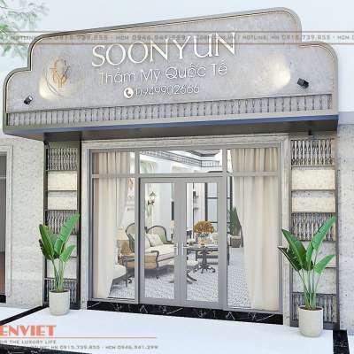 Thiết kế nội thất spa thẩm mỹ viện Sooyun - Hồ Chí Minh